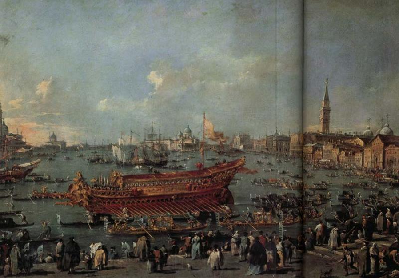 Francesco Guardi The Departure of the Doge on Ascension Day
